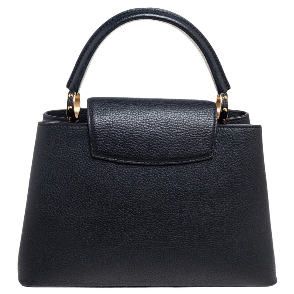LOUIS VUITTON TAURILLON LEATHER SMALL CAPUCINES BAG