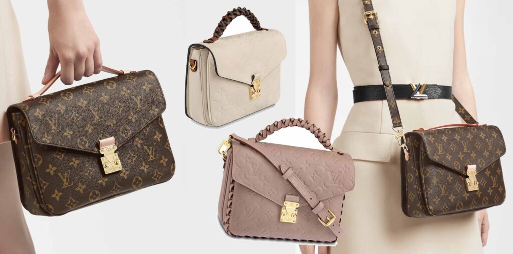 LOUIS VUITTON MONOGRAM BRAIDED POCHETTE MÉTIS