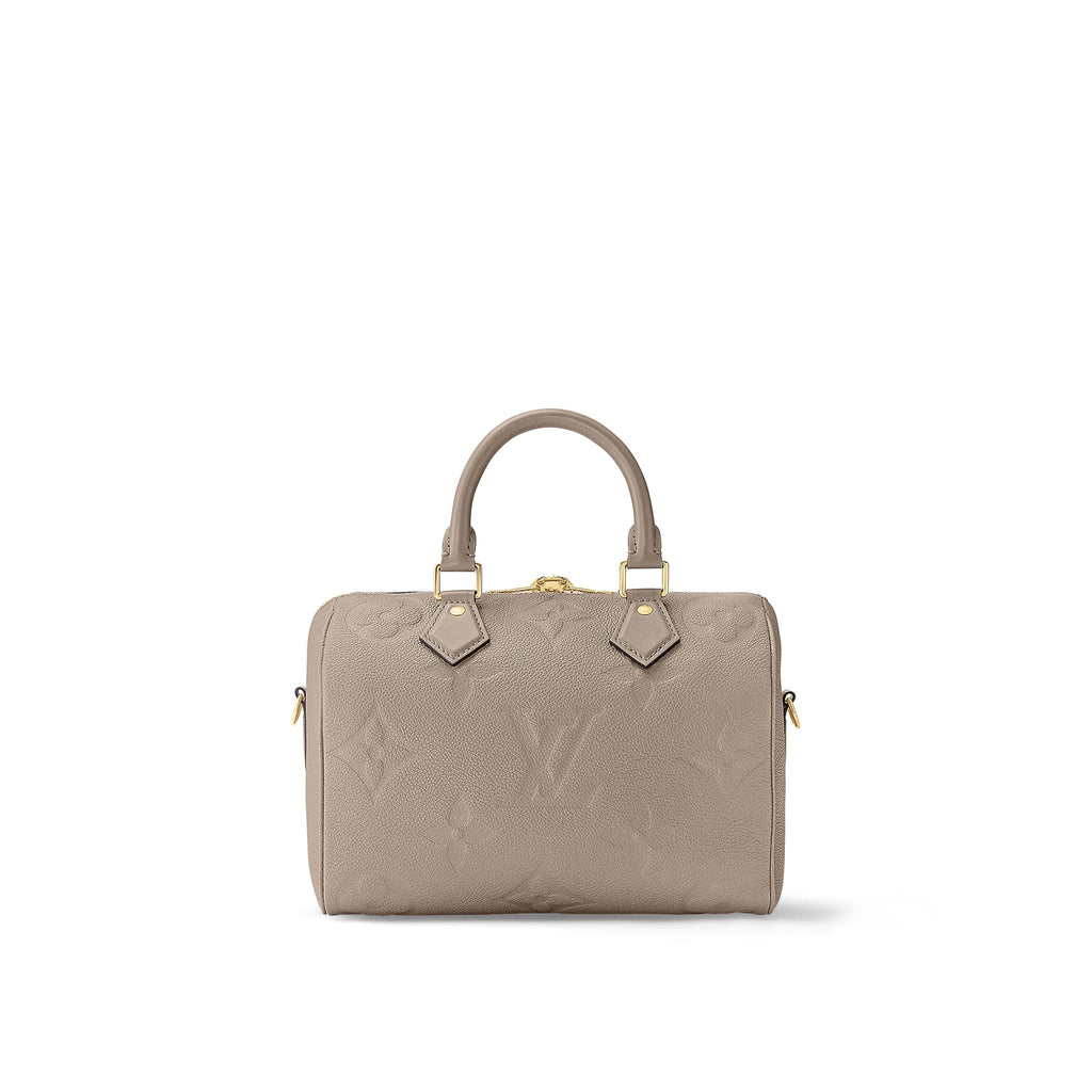 LOUIS VUITTON SPEEDY BANDOULIÈRE 25 EMPREINTE LEATHER HANDBAG