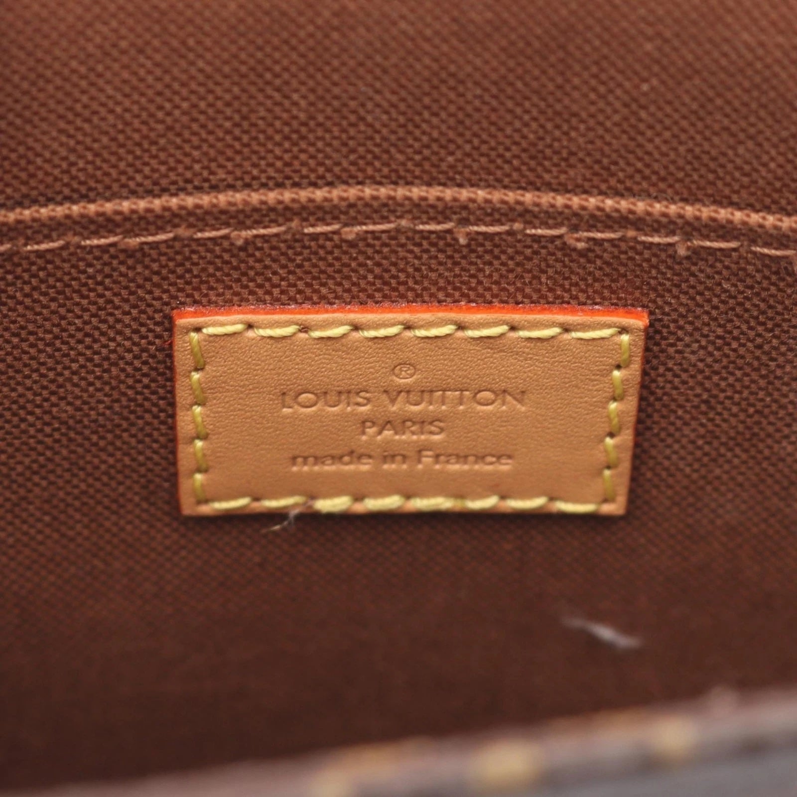 LOUIS VUITTON MONOGRAM PETIT SAC PLAT BAG