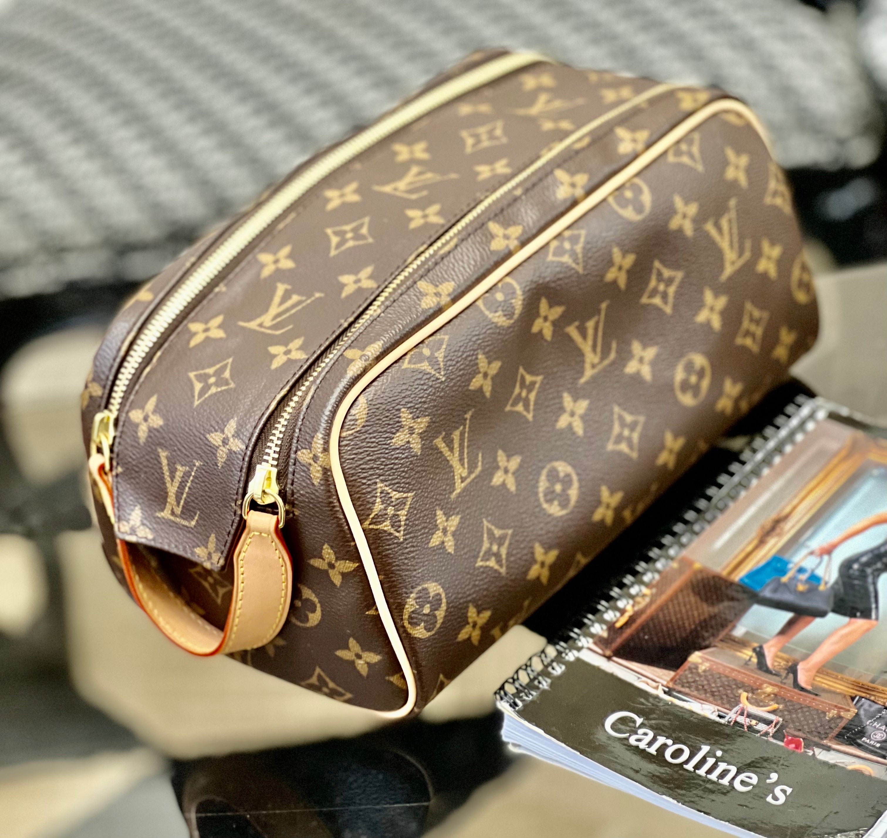 LOUIS VUITTON MONOGRAM DOPP KIT TOILET POUCH