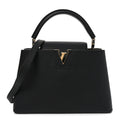 LOUIS VUITTON TAURILLON LEATHER SMALL CAPUCINES BAG