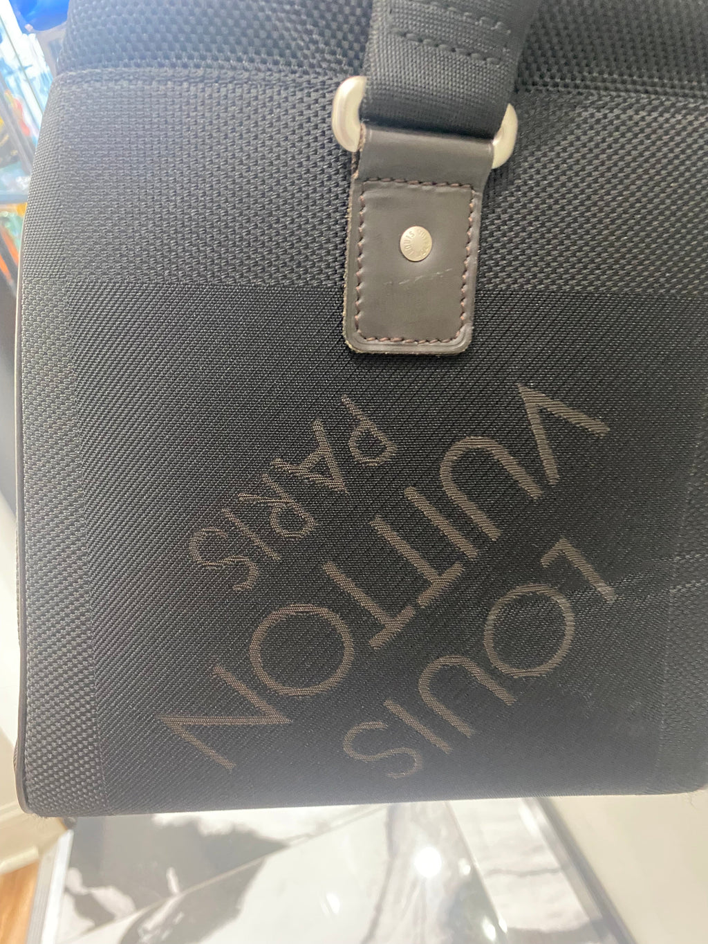 LOUIS VUITTON DAMIER GEANT ALBATROS DUFFLE BAG