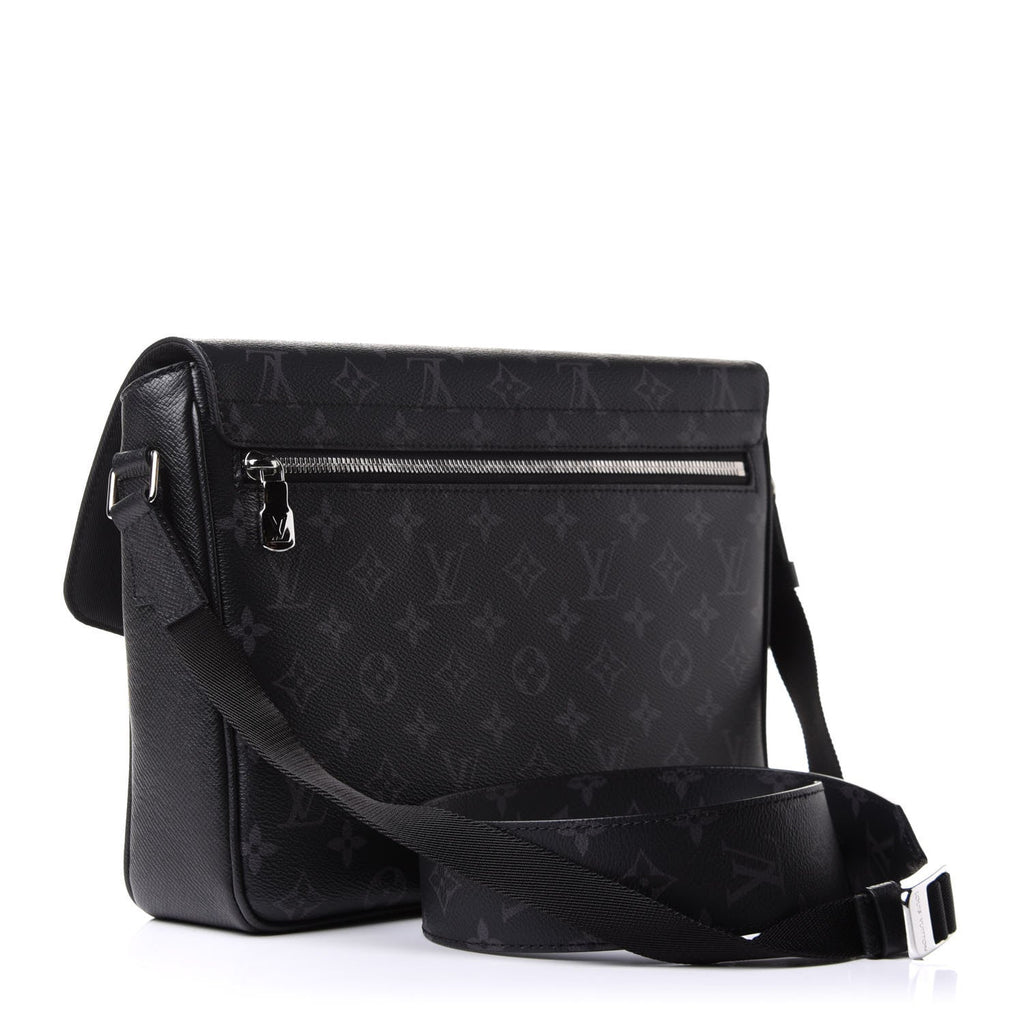 LOUIS VUITTON MONOGRAM ECLIPSE TAIGARAMA MESSENGERAMA BAG