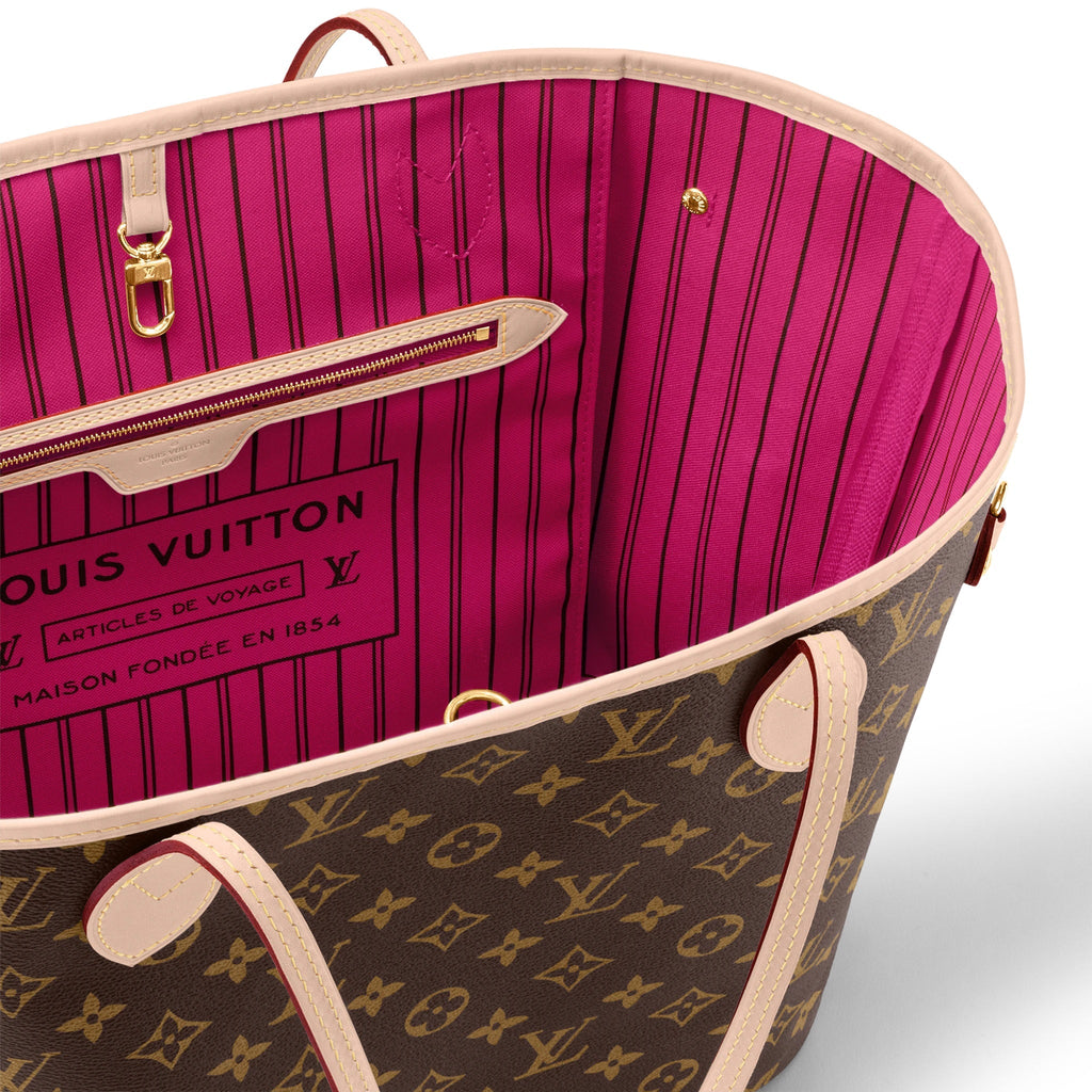 LOUIS VUITTON MONOGRAM NEVERFULL MM TOTE BAG