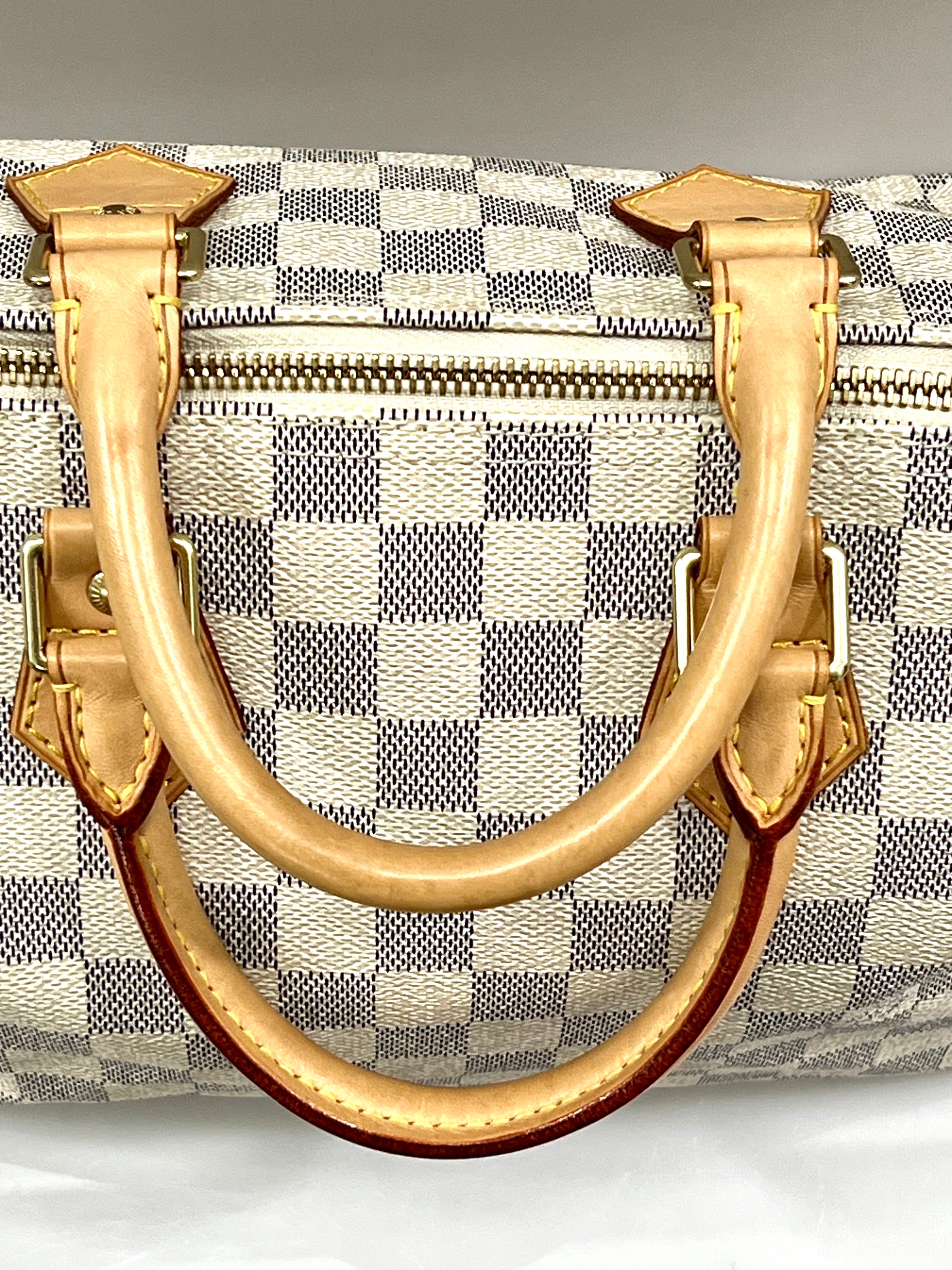 LOUIS VUITTON DAMIER AZUR SPEEDY 25 HANDBAG
