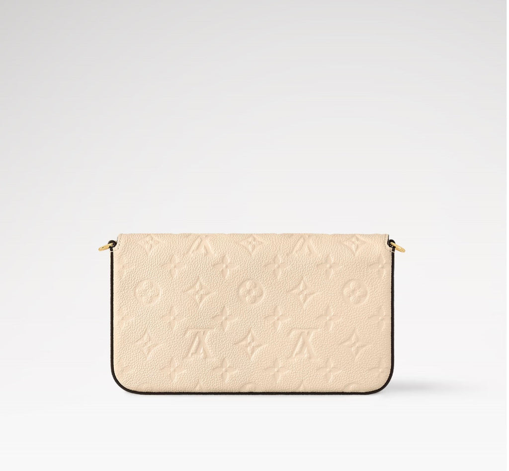 LOUIS VUITTON  MONOGRAM EMPREINTE LEATHER FELICIE POCHETTE