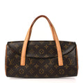 LOUIS VUITTON SONATINE MONOGRAM CANVAS HANDBAG