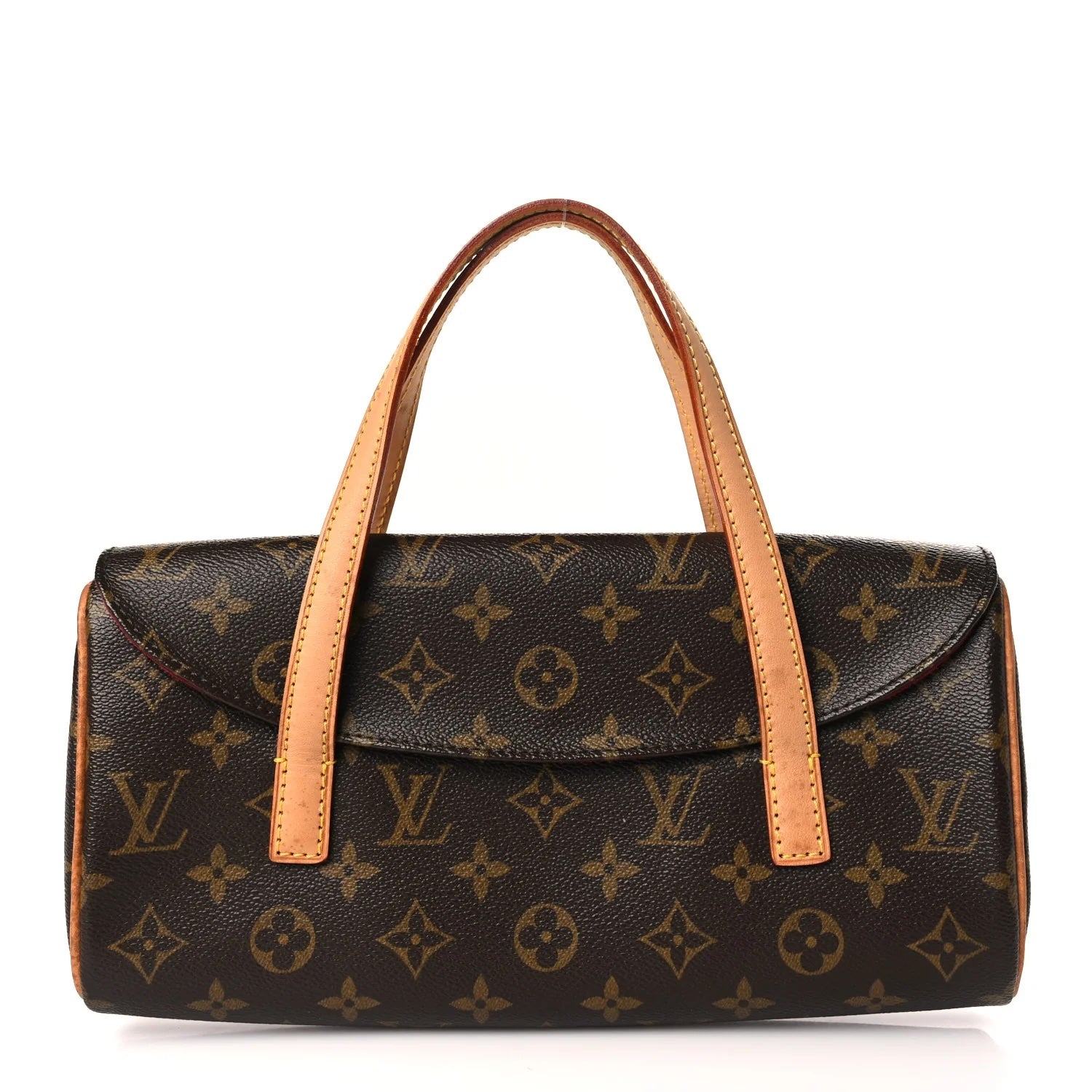 LOUIS VUITTON SONATINE MONOGRAM CANVAS HANDBAG