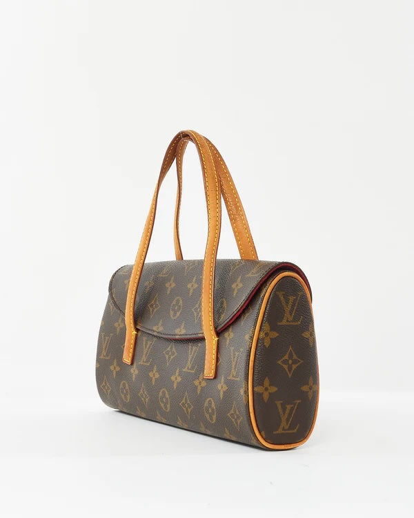 LOUIS VUITTON SONATINE MONOGRAM CANVAS HANDBAG