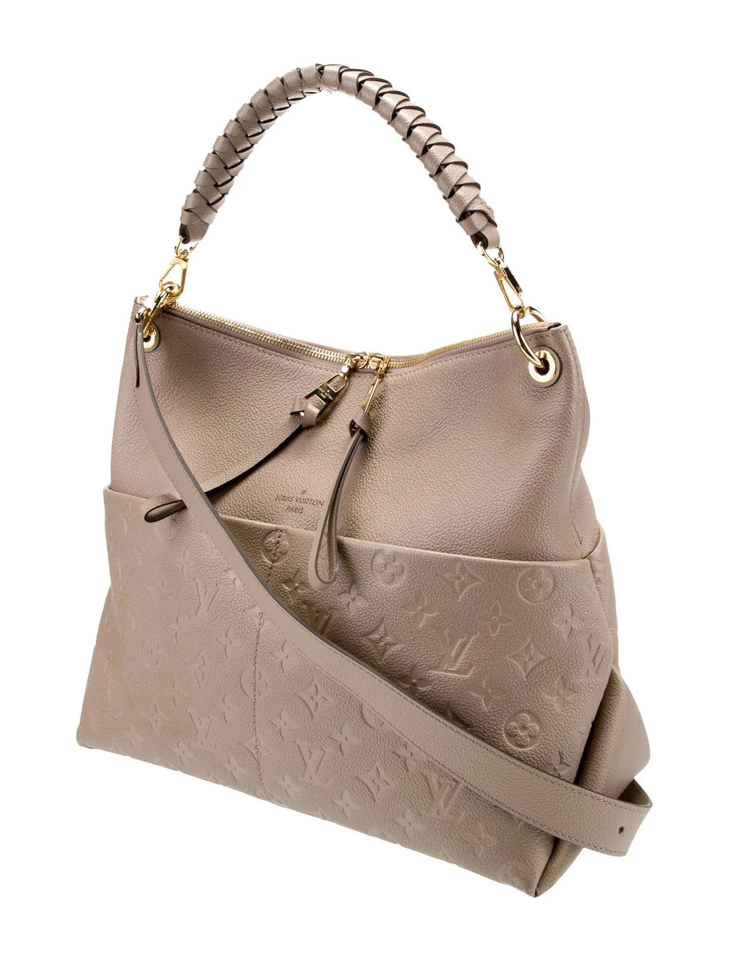 LOUIS VUITTON MAIDA MONOGRAM EMPREINTE LEATHER HANDBAG