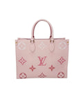LOUIS VUITTON ONTHEGO MM BY THE POOL EMPREINTE TOTE BAG