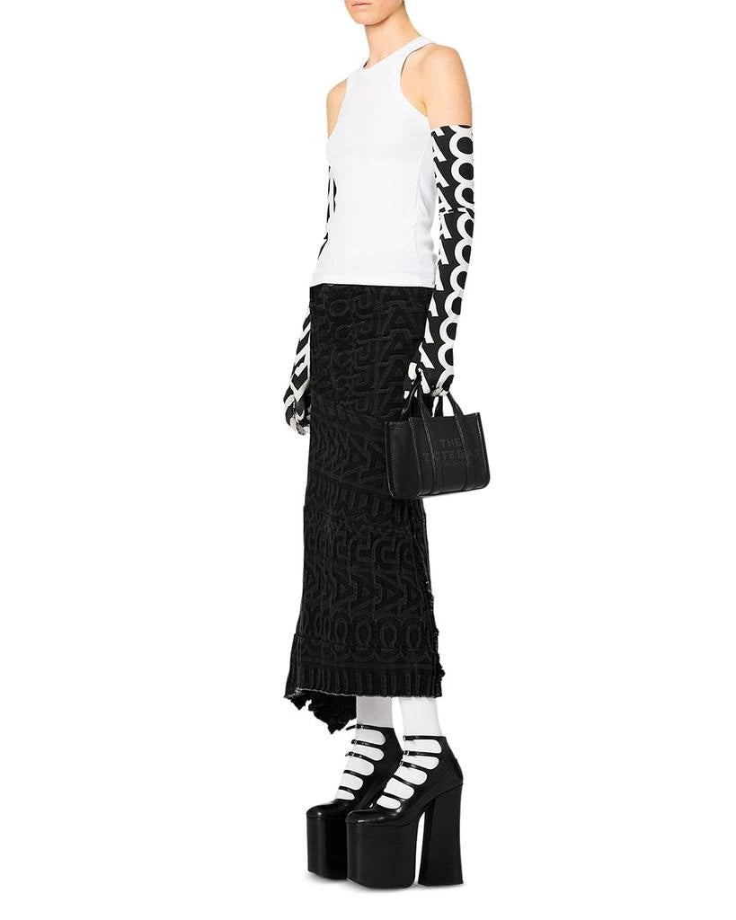 MARC JACOBS LEATHER NANO THE TOTE BAG CROSSBODY