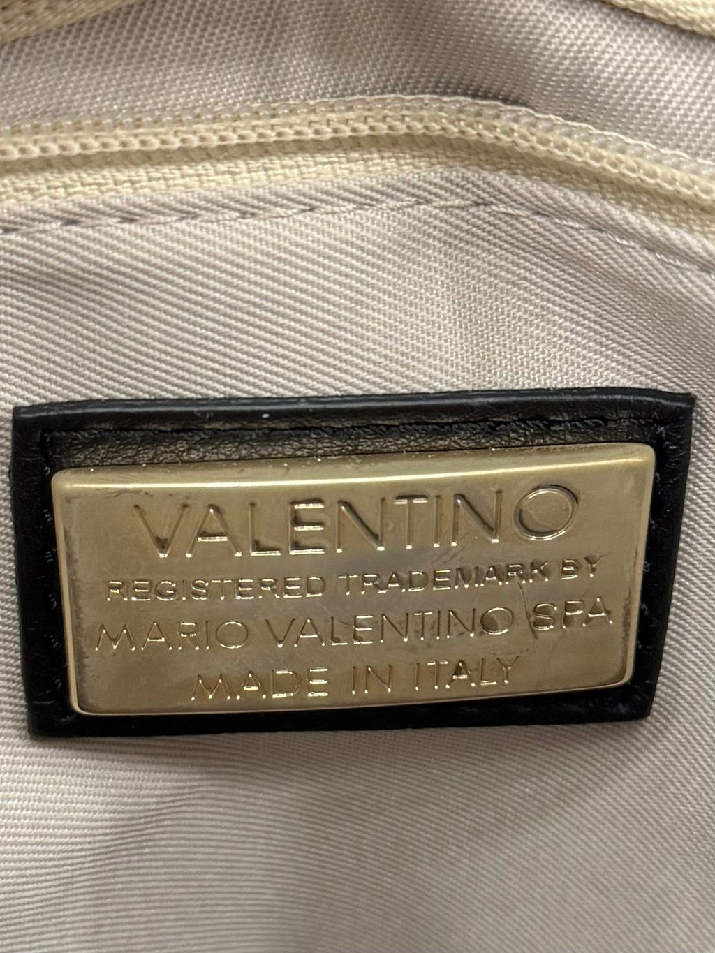 MARIO VALENTINO POSH DIAMOND QUILTED CALFSKIN LEATHER BAG