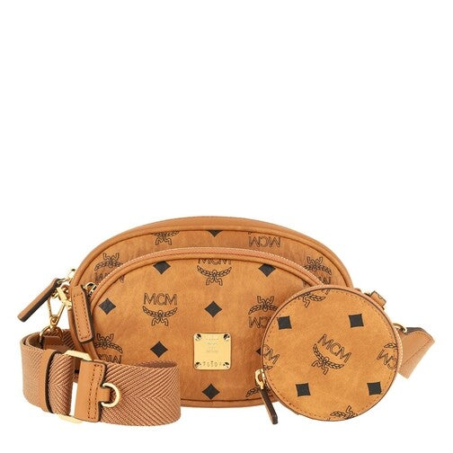 MCM Essential Multifunction Crossbody Bag in Visetos Original