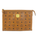 MCM LARGE ZIP POUCH WRISTLET