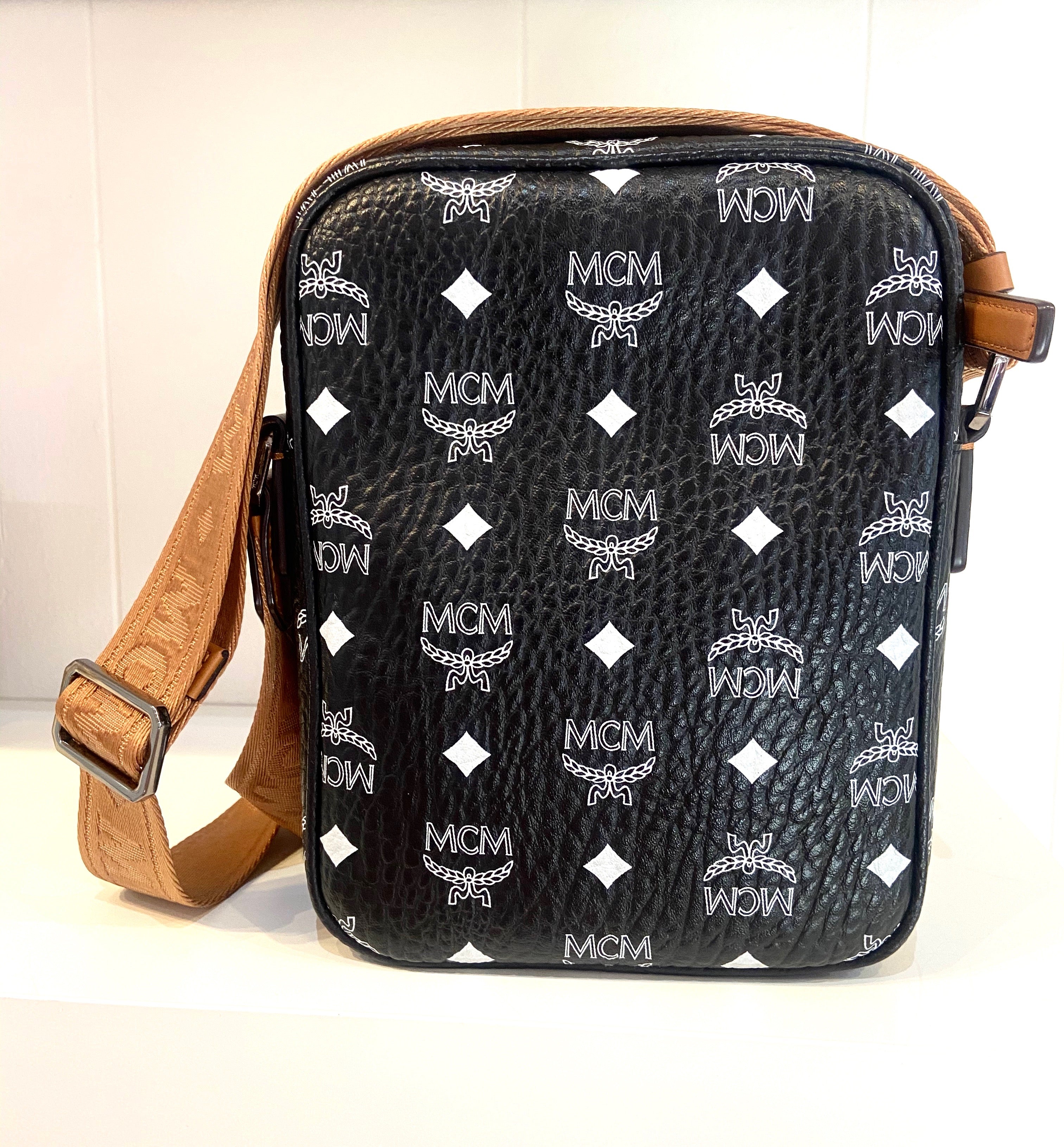MCM NORTH SOUTH VISETOS CROSSBODY BAG