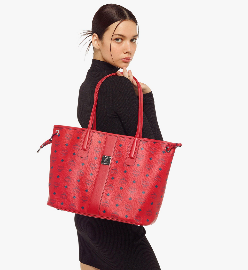 MCM Liz Reversible Medium Shopper Tote