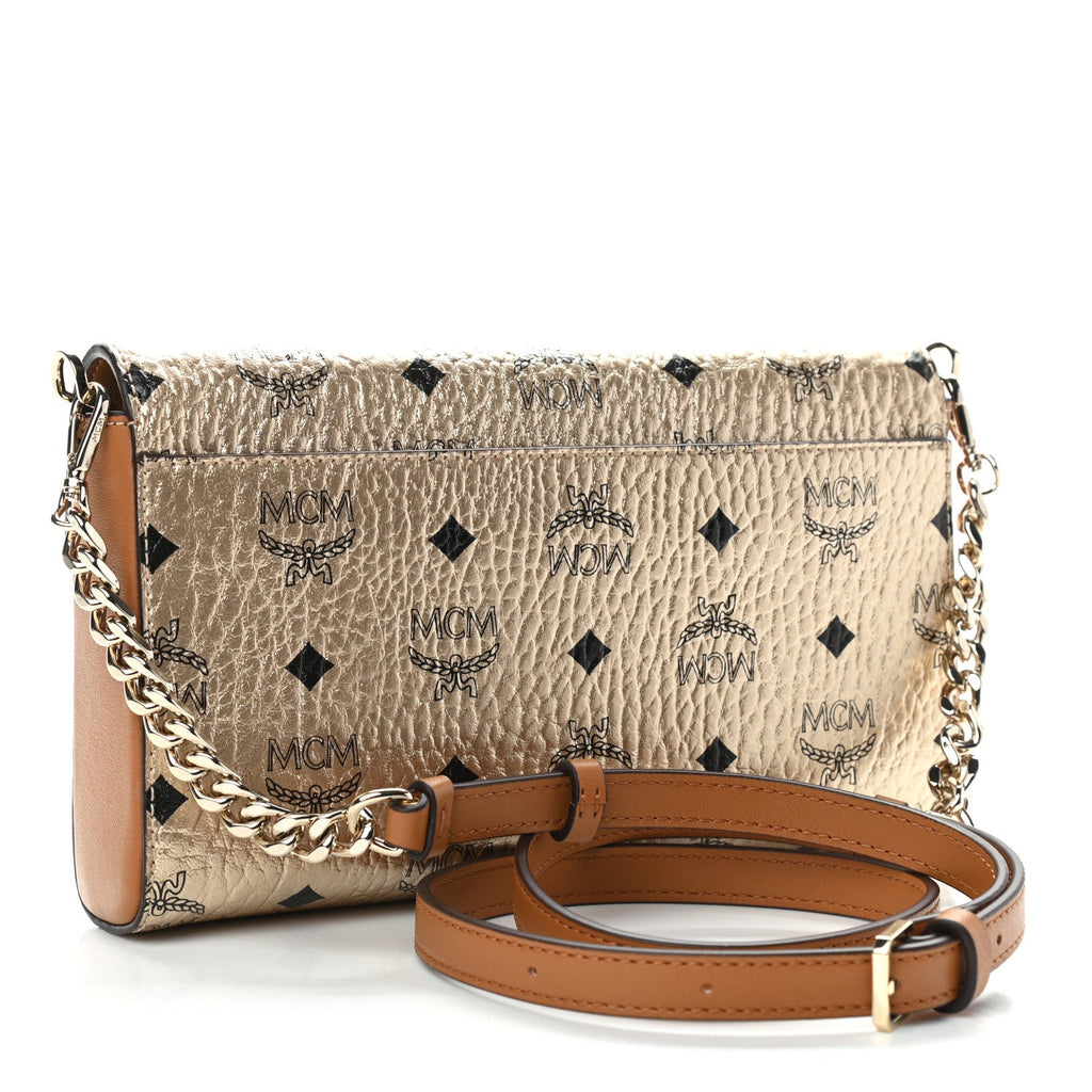 MCM MILLIE CROSSBODY BAG BERLIN GOLD