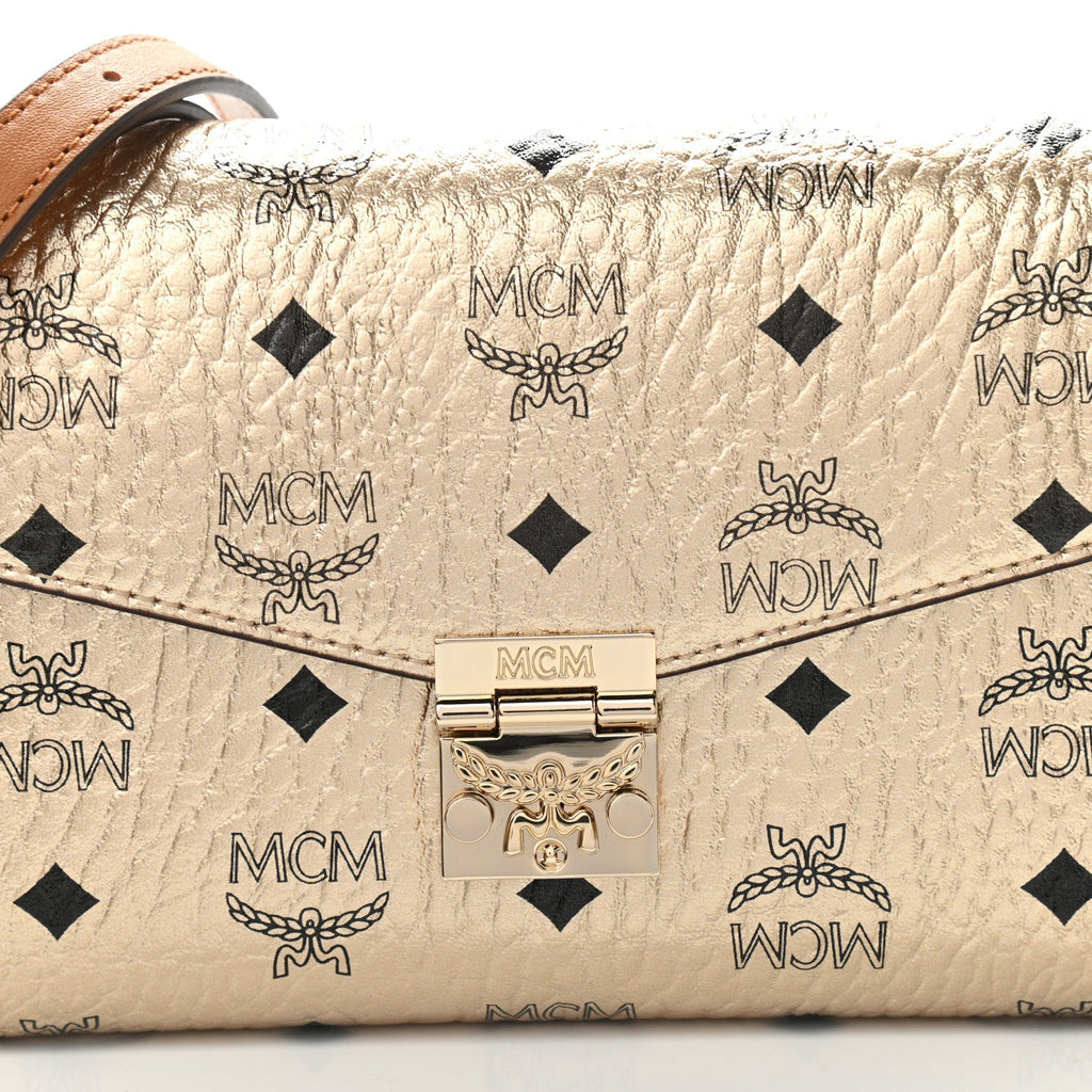 MCM MILLIE CROSSBODY BAG BERLIN GOLD