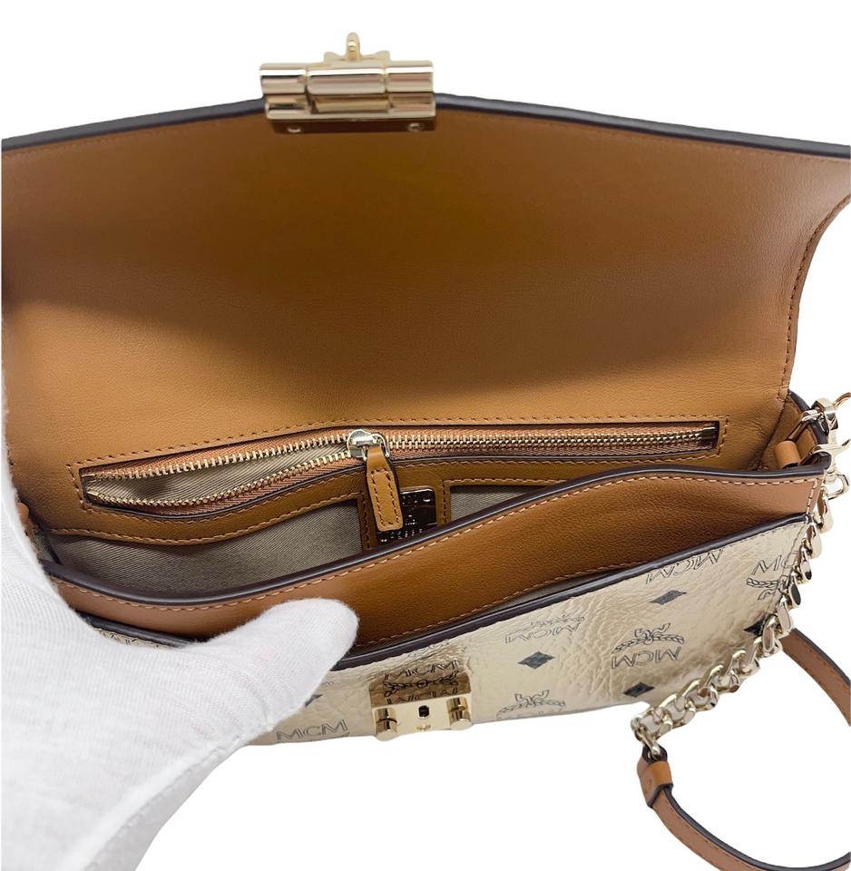 MCM MILLIE CROSSBODY BAG BERLIN GOLD
