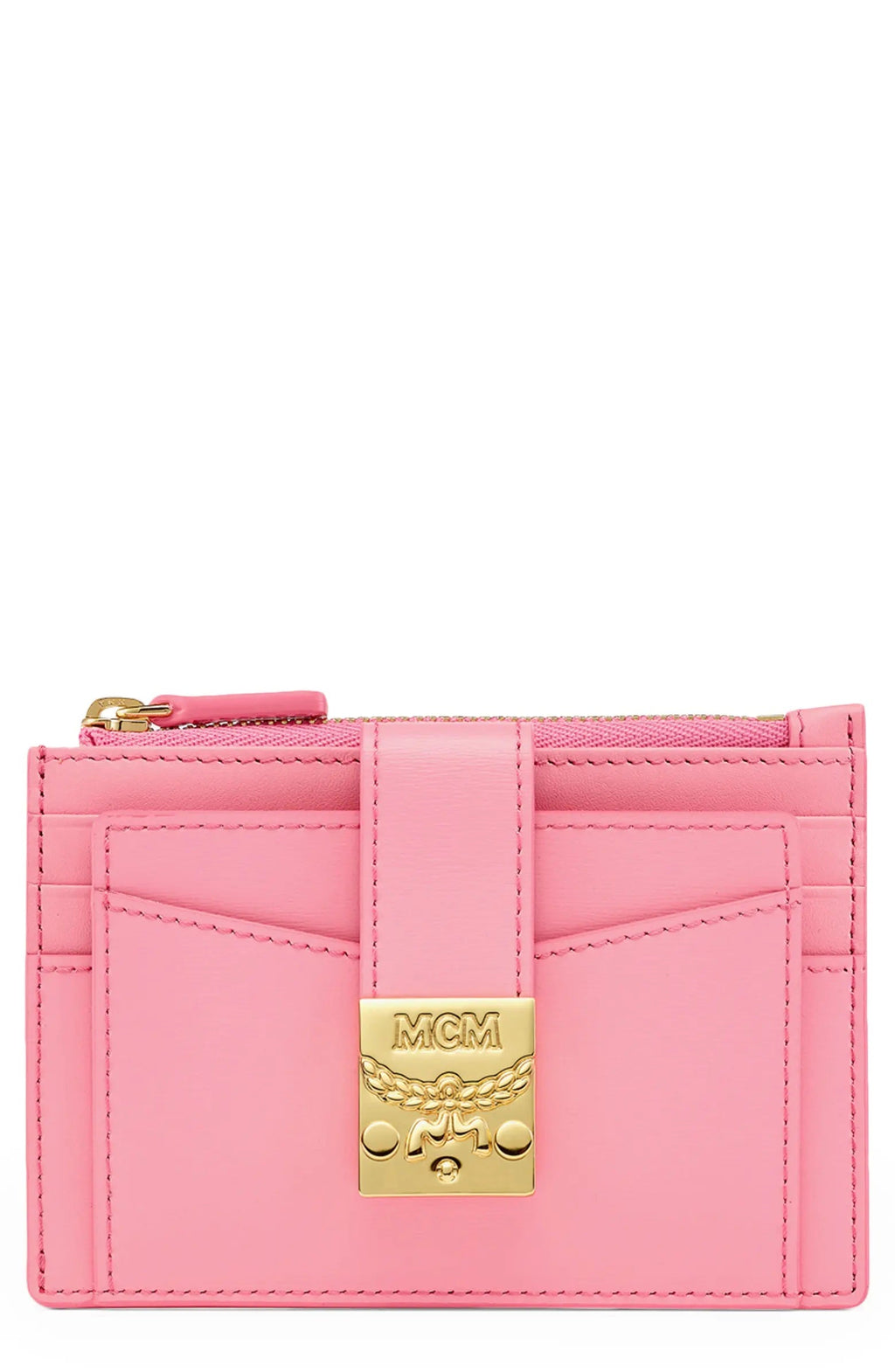 MCM MINI PATRICIA LEATHER CARD CASE