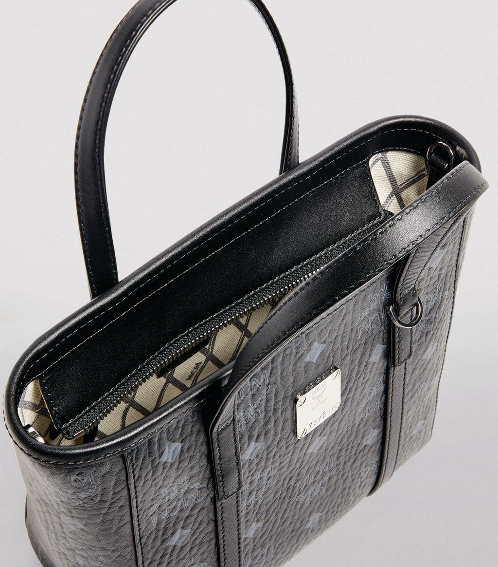 MCM Mini Toni Visetos Shopper Bag