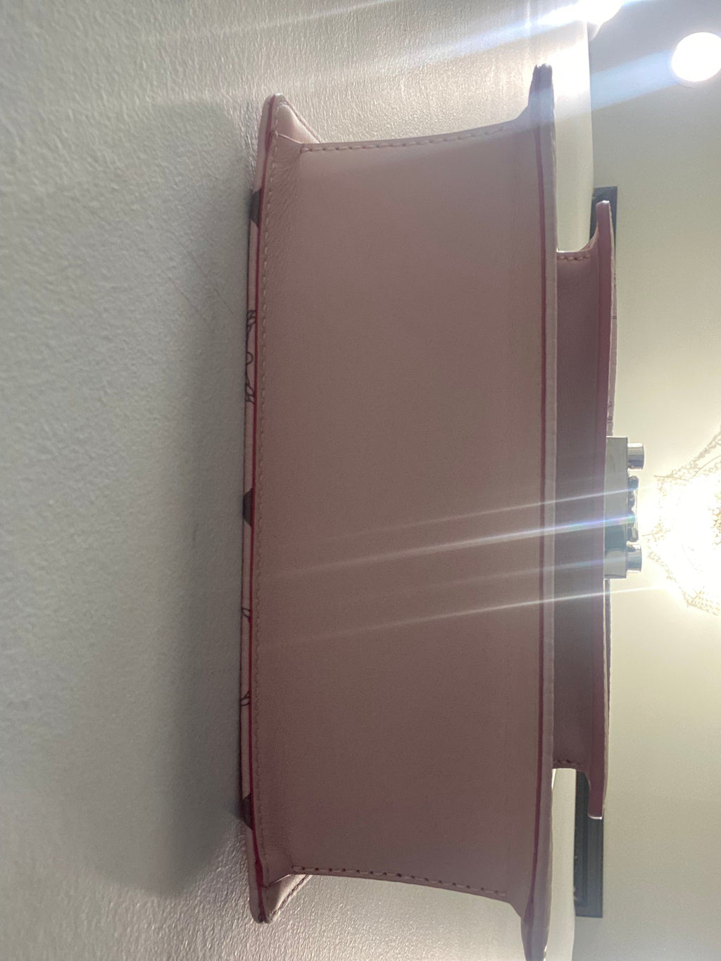 MCM PATRICIA CROSSBODY VISETOS POWDER PINK