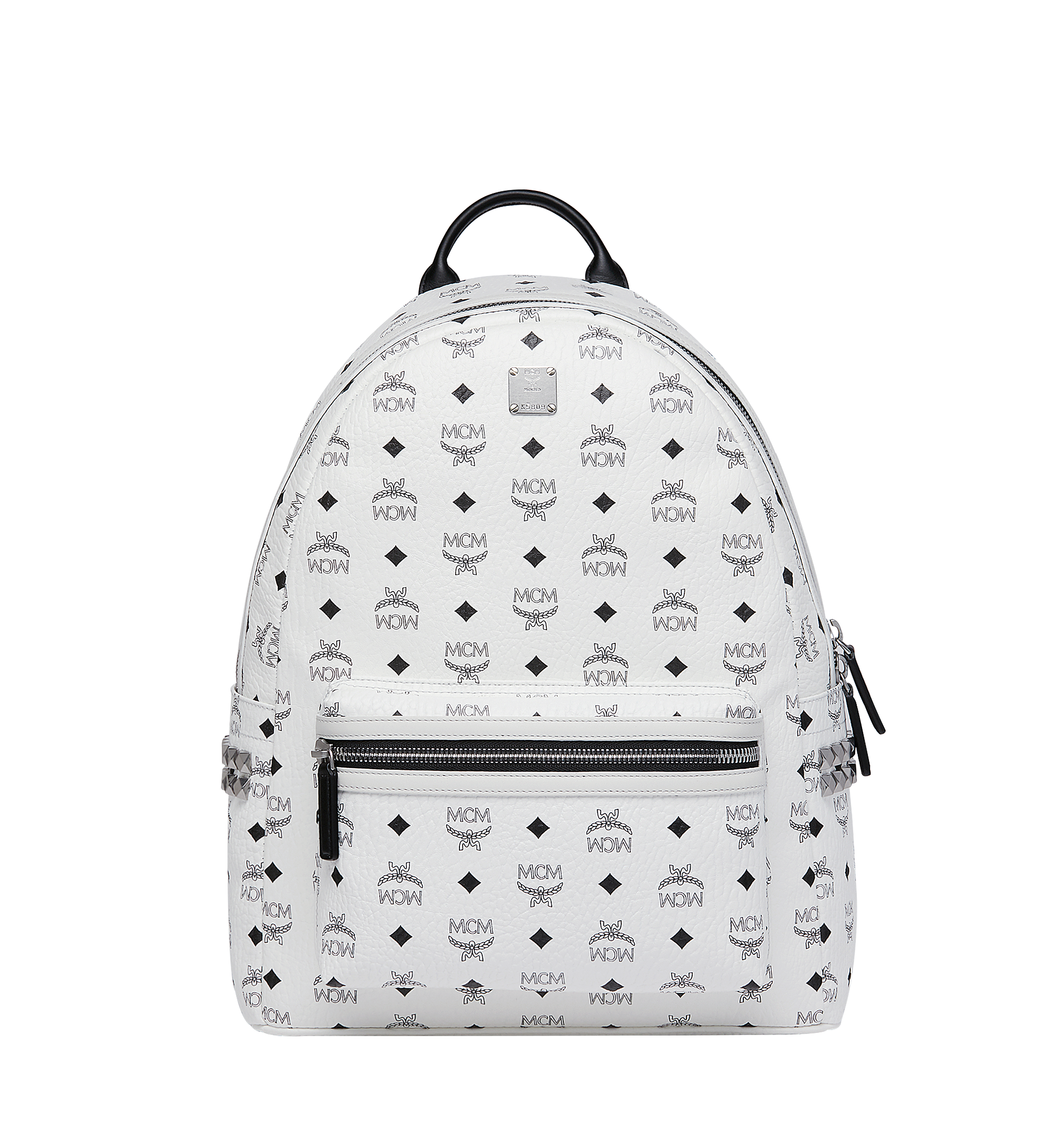 MCM Stark Side Studs Backpack in Visetos