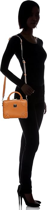 MCM SOFT CALFSKIN BERLIN CROSSBODY BAG