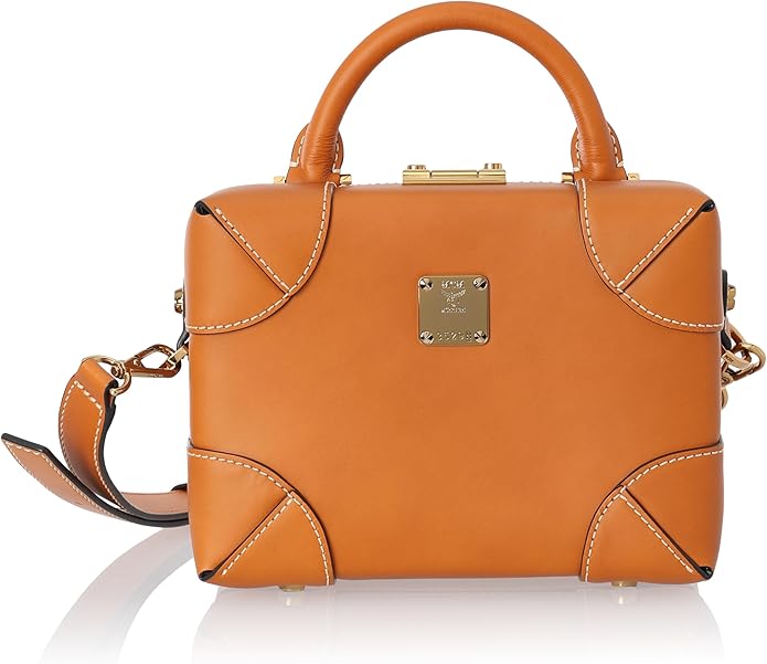 MCM SOFT CALFSKIN BERLIN CROSSBODY BAG