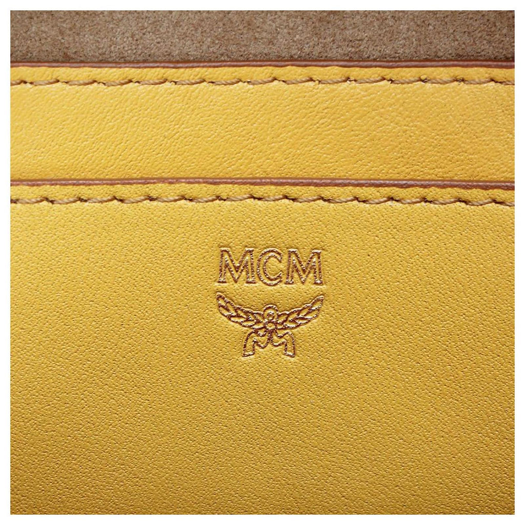MCM STUDDED LEATHER MINI BACKPACK