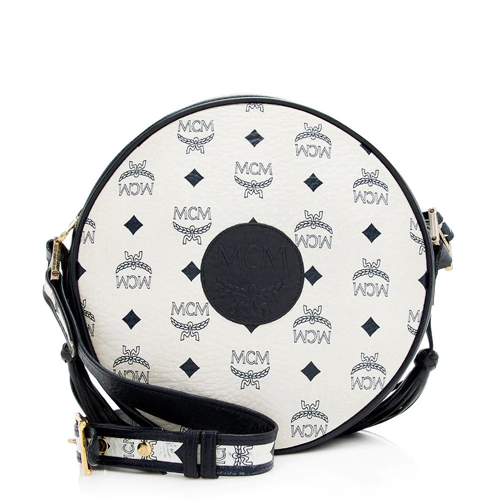 MCM VINTAGE TAMBOURINE TASSEL SHOULDER BAG