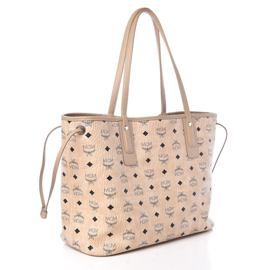 MCM VISETOS MEDIUM LIZ REVERSIBLE TOTE BAG