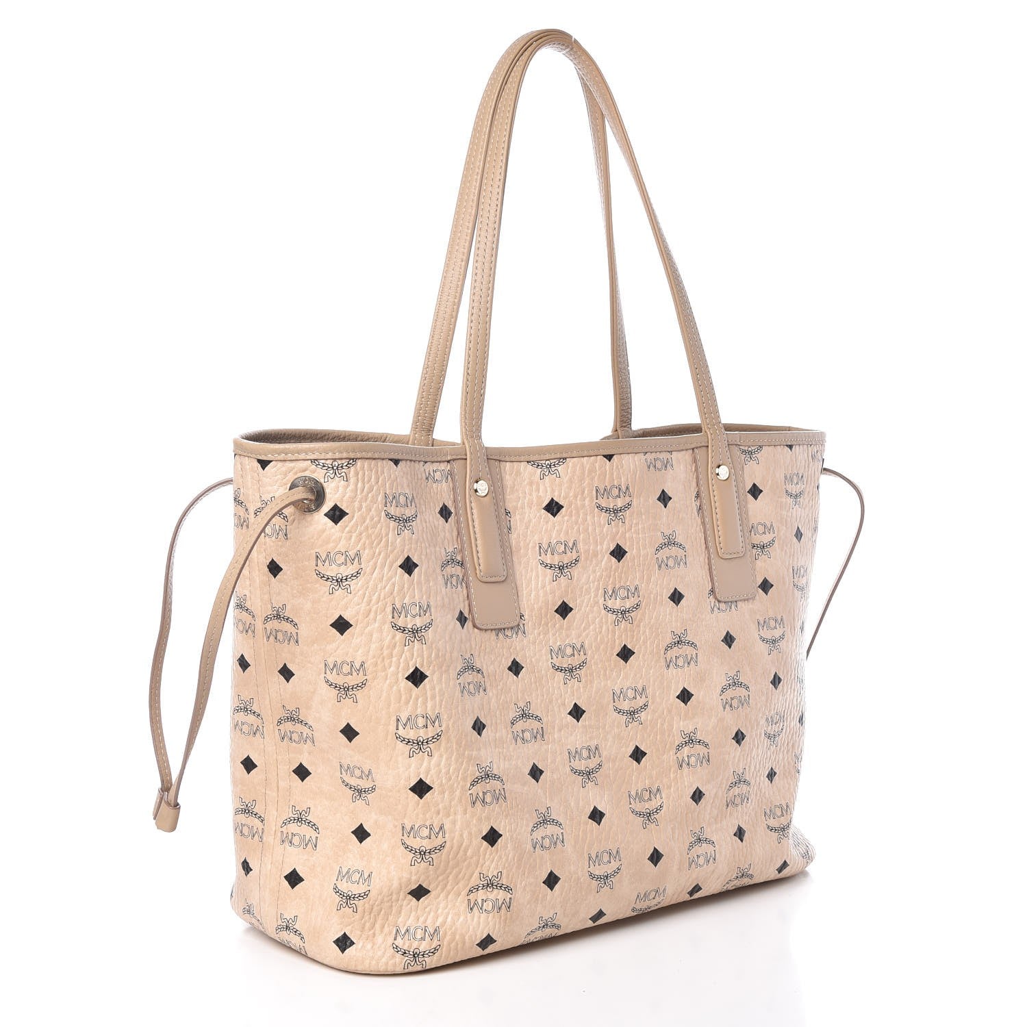 MCM VISETOS MEDIUM LIZ REVERSIBLE TOTE BAG