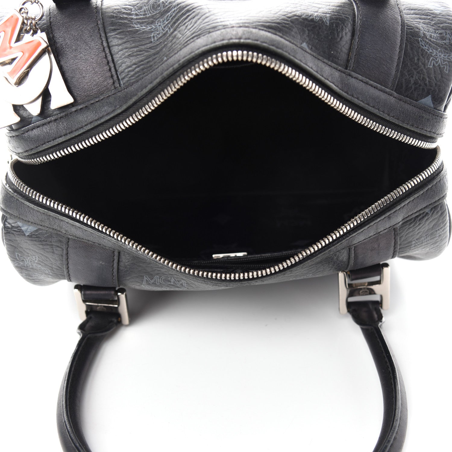 MCM VISETOS SMALL BOSTON BAG