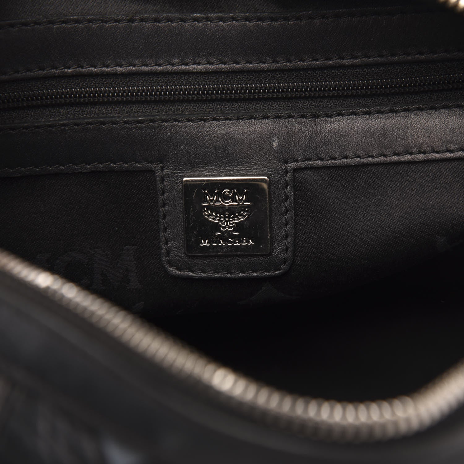MCM VISETOS SMALL BOSTON BAG