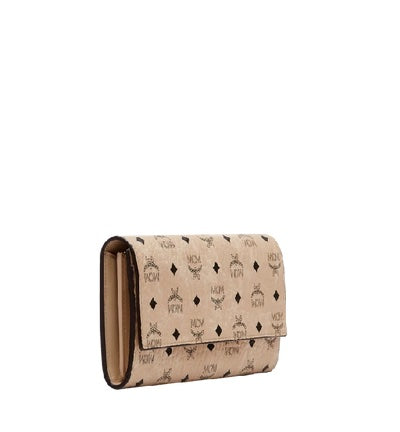 MCM VISETOS TWO-FOLD WALLET