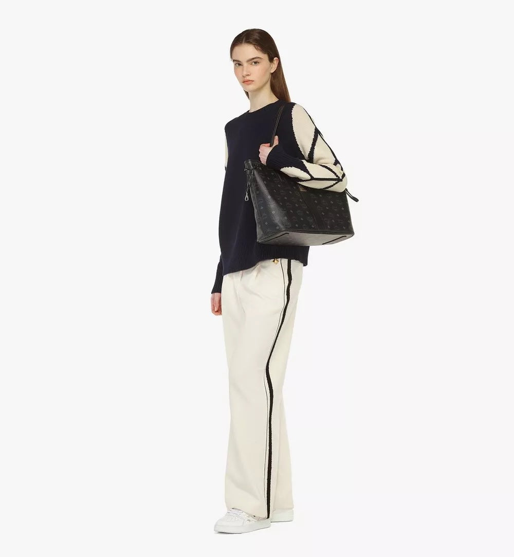 MCM LIZ REVERSIBLE MEDIUM  VISETOS TOTE BAG