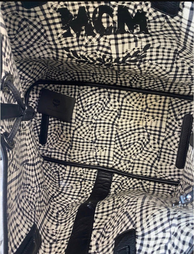 MCM LIZ REVERSIBLE MEDIUM  VISETOS TOTE BAG