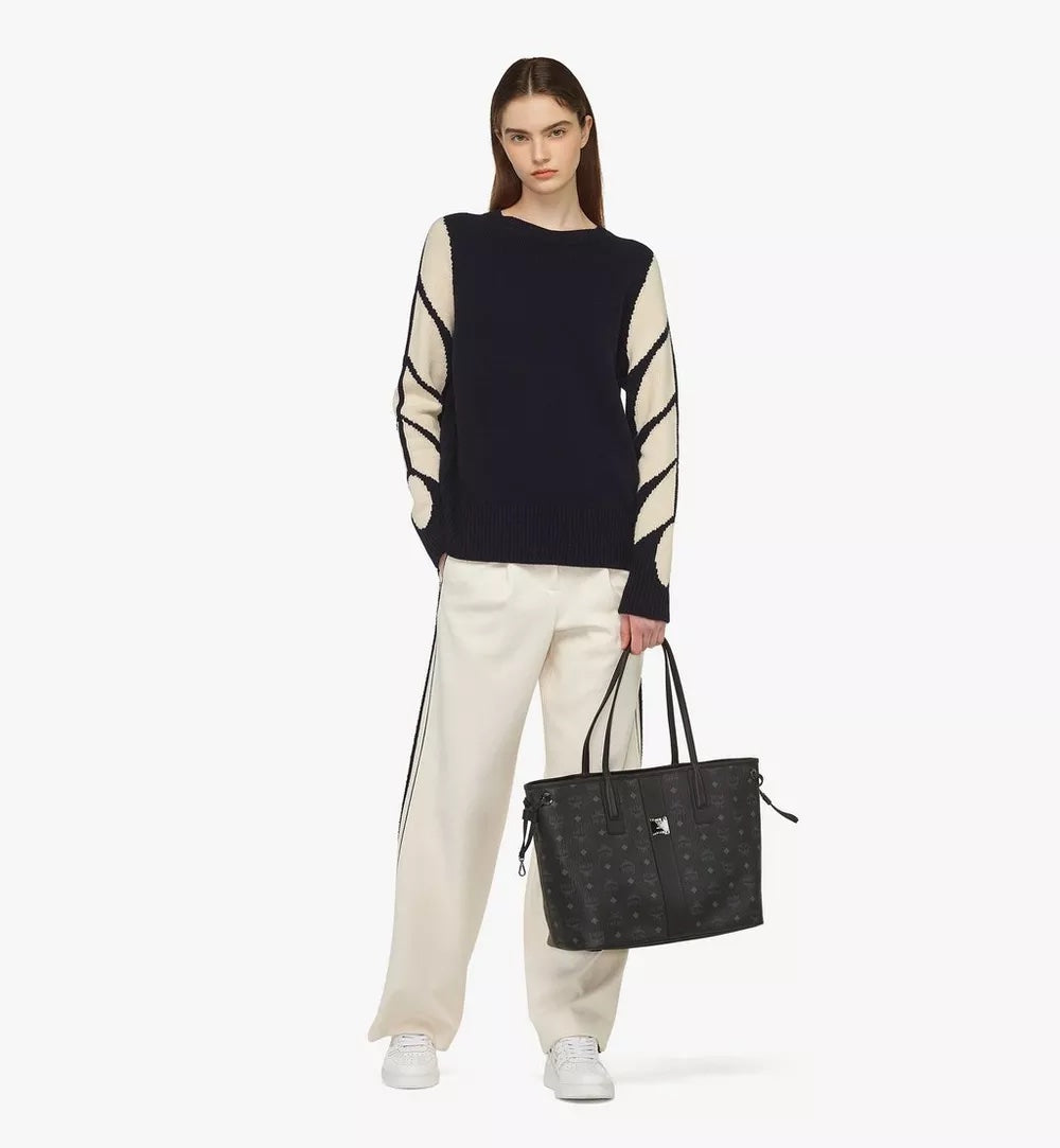 MCM LIZ REVERSIBLE MEDIUM  VISETOS TOTE BAG