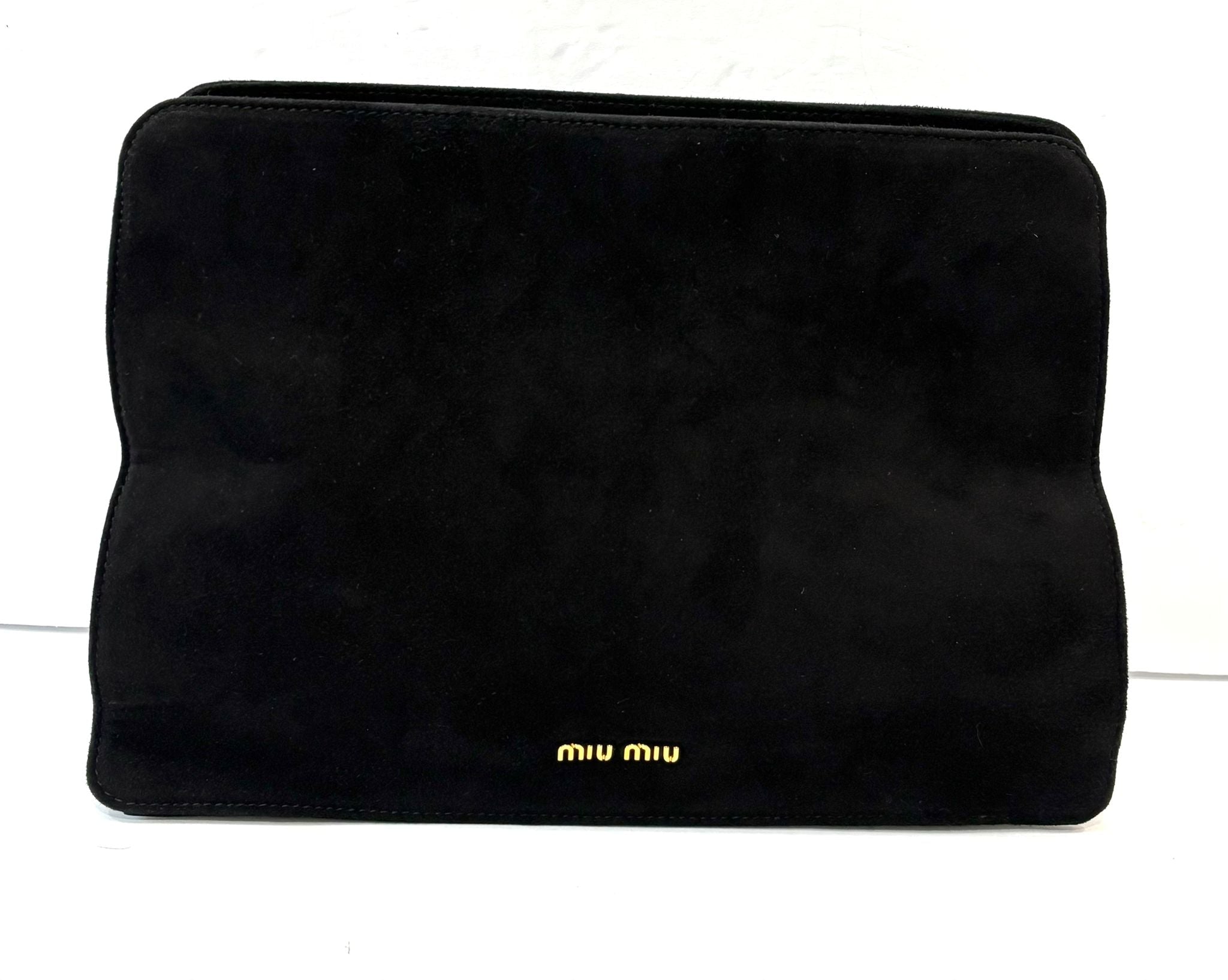 MIU MIU SCAMOSCIATO POCHETTE