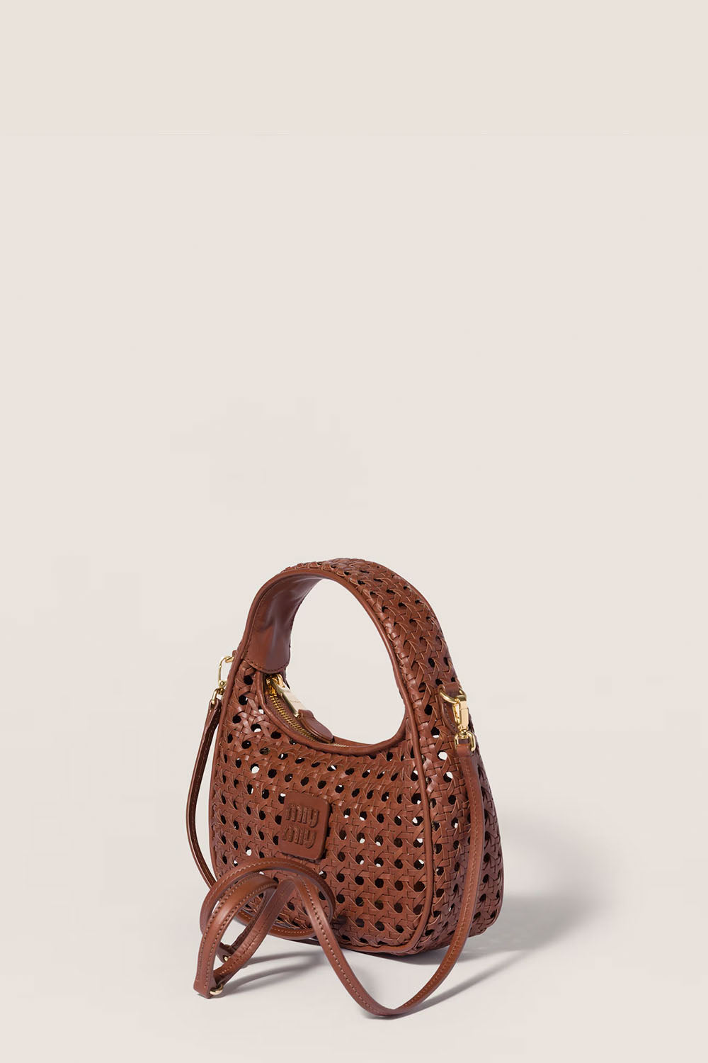 Wander Woven Leather Bag
