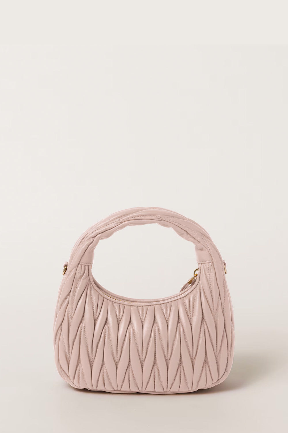 Small Wander Matelassé Nappa Leather Hobo Hag