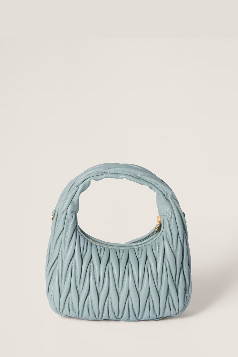 Small Wander Matelassé Nappa Leather Hobo Hag