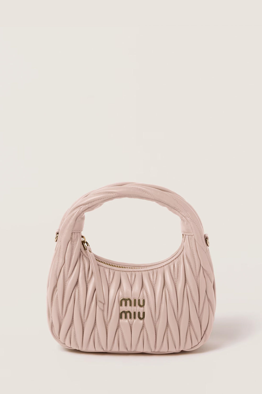 Small Wander Matelassé Nappa Leather Hobo Hag