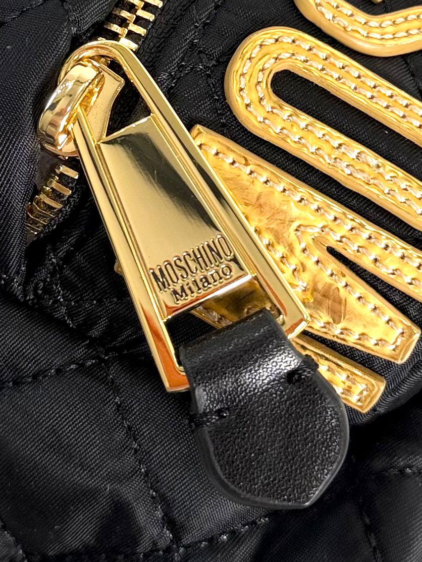 MOSCHINO QUILTED BACKPACK