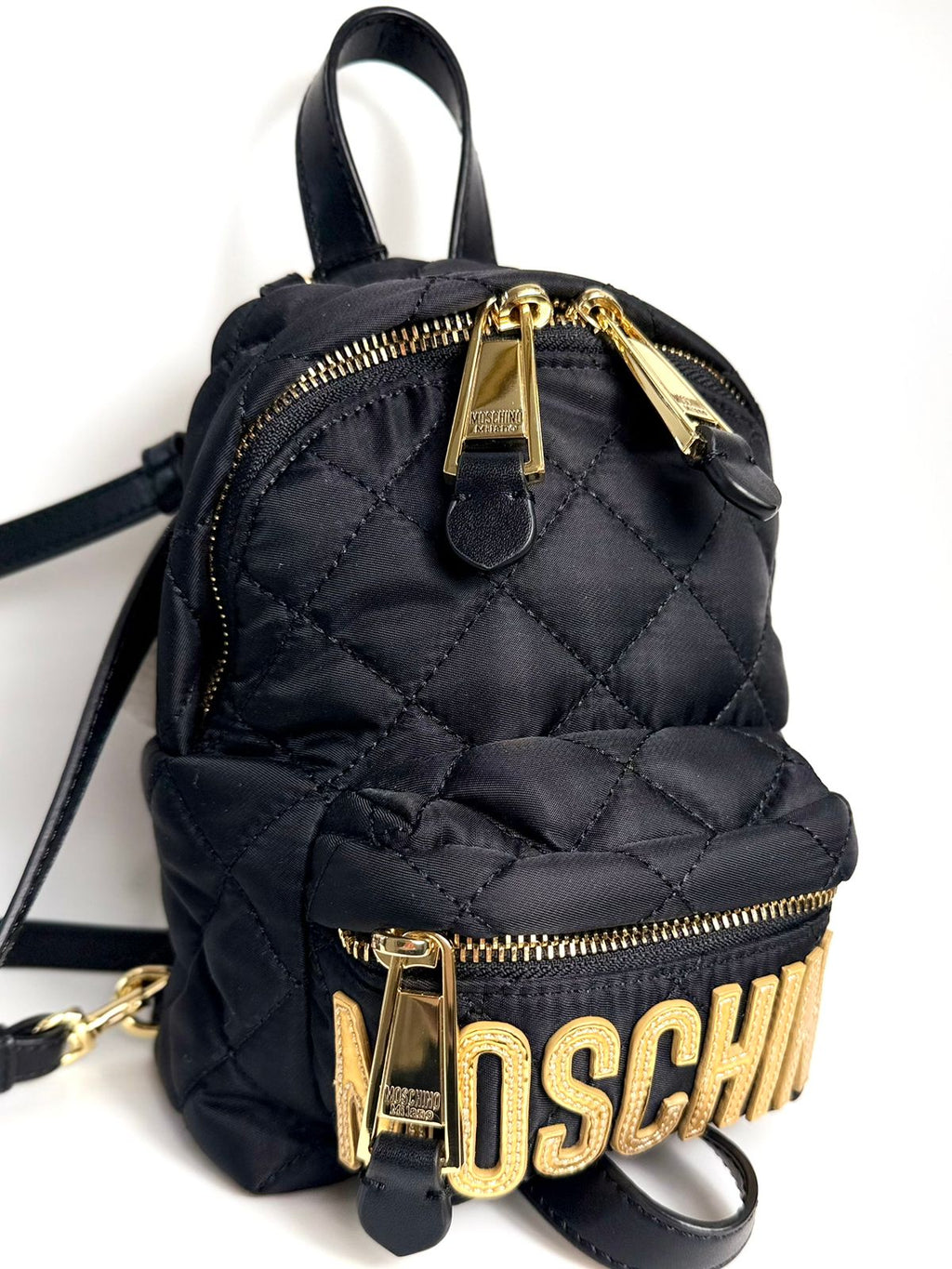 MOSCHINO QUILTED BACKPACK