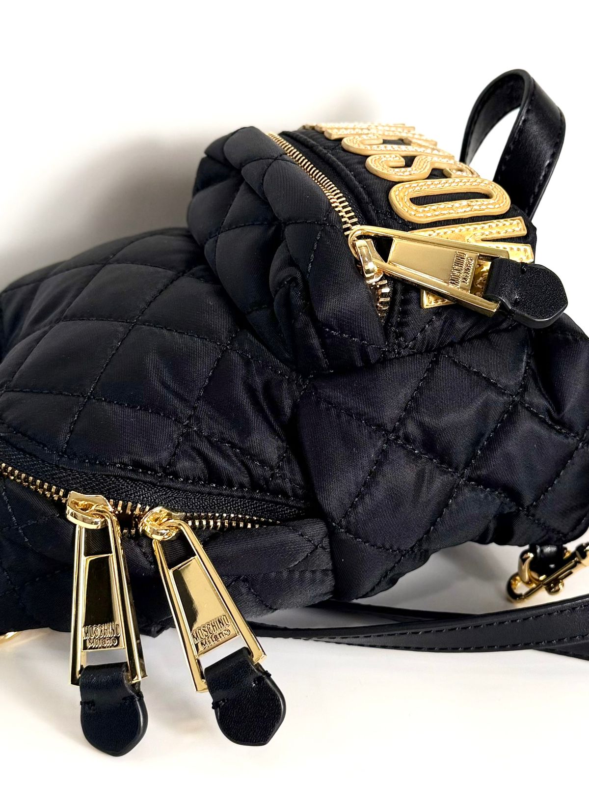 MOSCHINO QUILTED BACKPACK