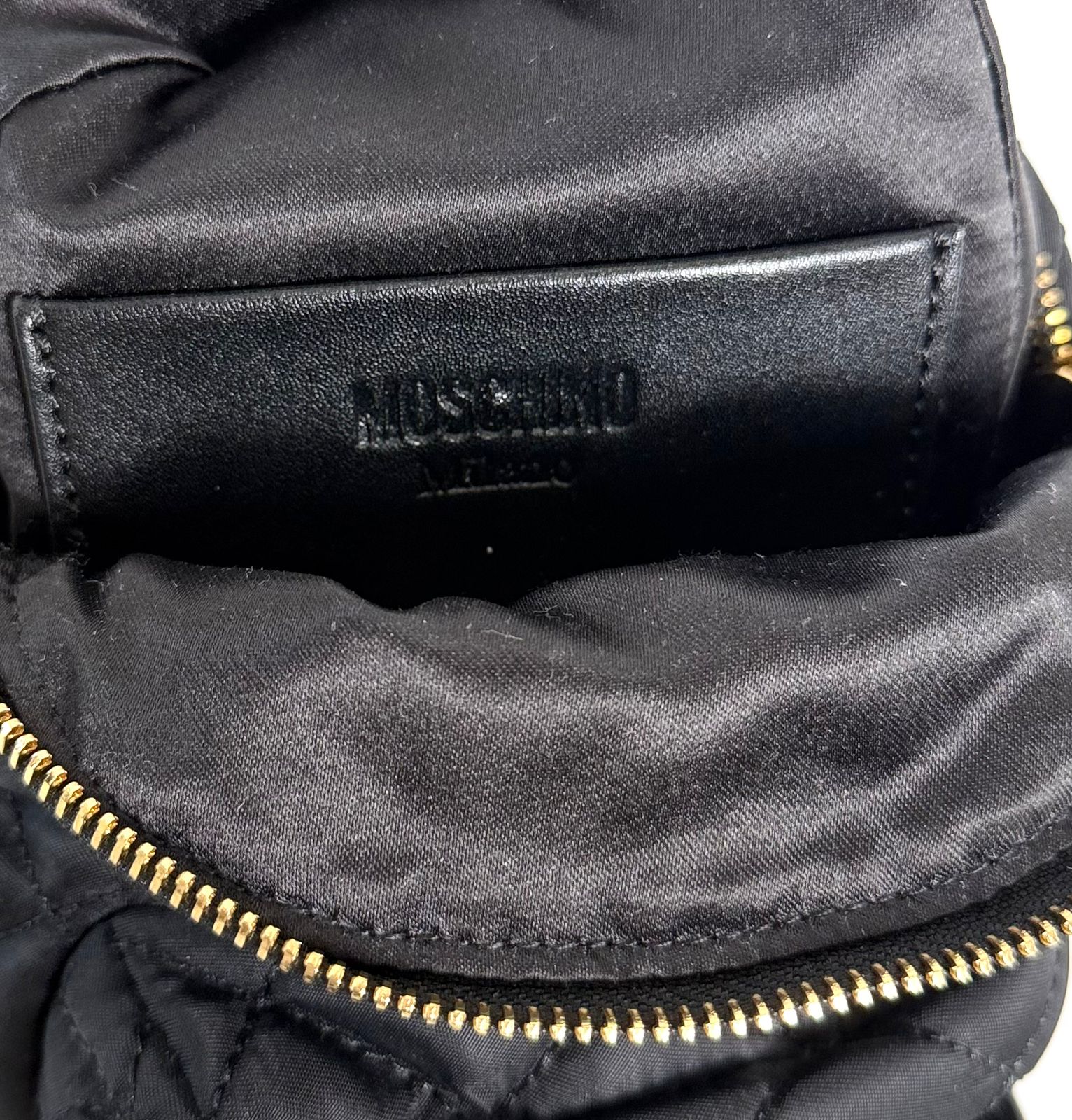 MOSCHINO QUILTED BACKPACK